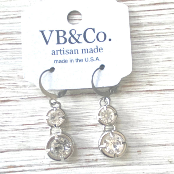 Crystal earrings