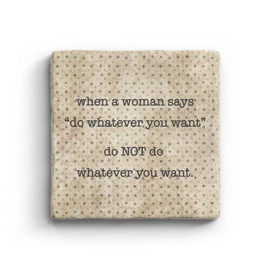 Do NOT - Marble Coaster