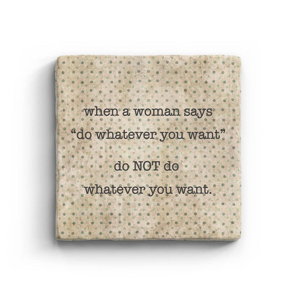 Do NOT - Marble Coaster