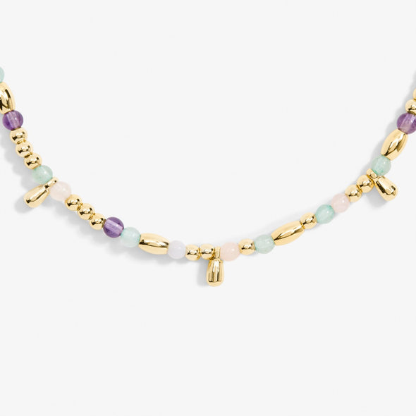Multi Stone Anklet