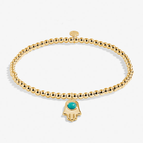 A Little 'Love You With All My Heart' Bracelet In Gold-Tone Plating