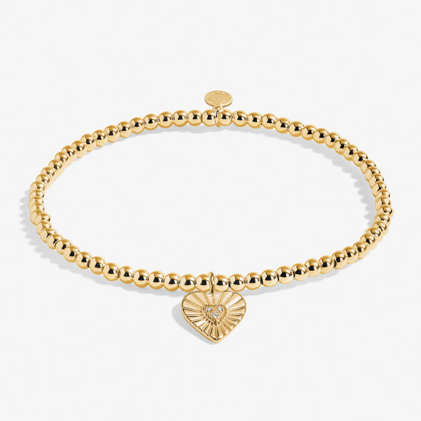 A Little 'Positivity' Bracelet In Gold-Tone Plating