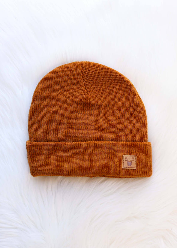 Mens Tobacco Beanie