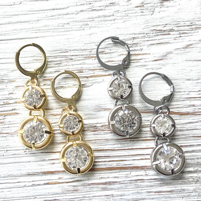 Crystal earrings