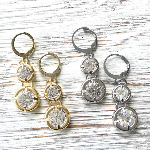 Crystal earrings