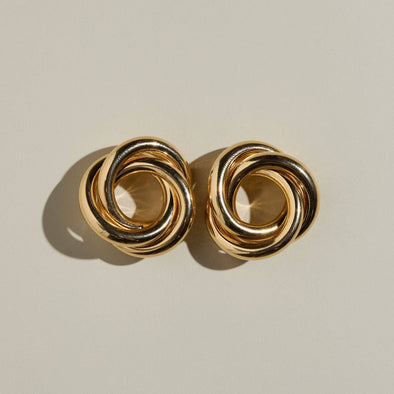 Oversized Knot Studs