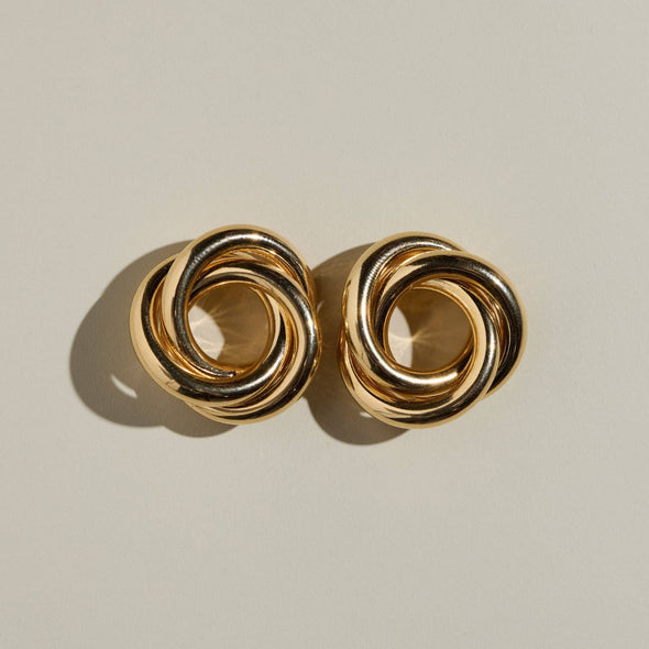 Oversized Knot Studs