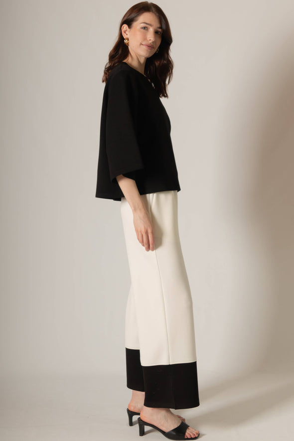 P. CILL Butter Modal 3/4 Sleeve Top