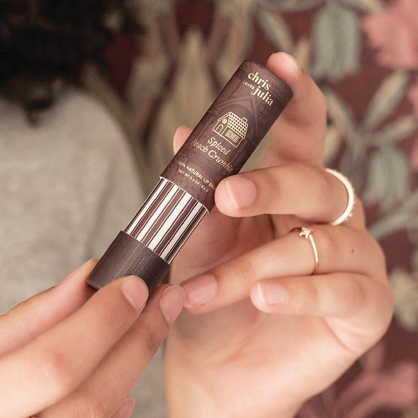 Lip Balm Chris Loves Julia Spiced Peach Crumble