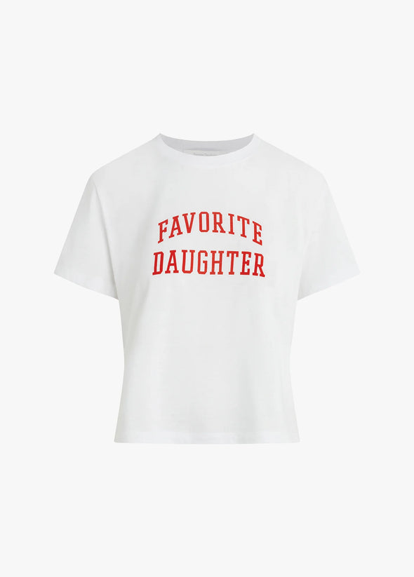 Favorite Daughter Cropped Collegiante Tee