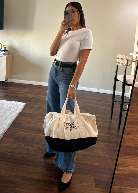 CANVAS DUFFLE BAG