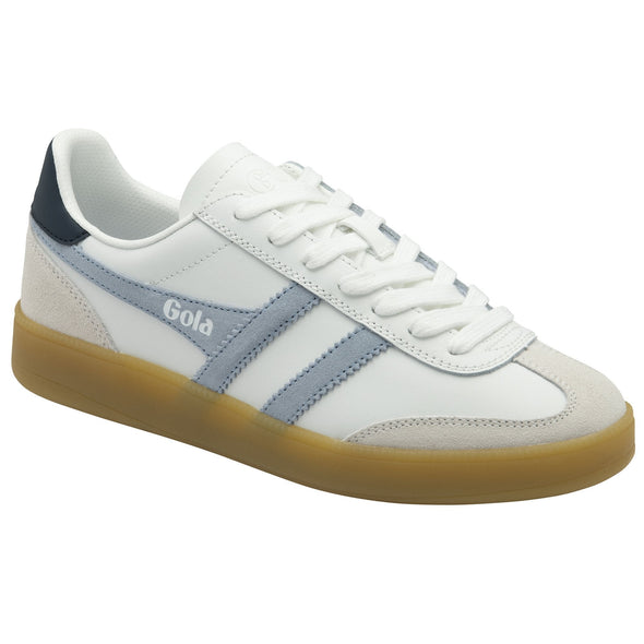Gola Classics Women's Viper Leather Sneakers White/Air/Navy/Gum