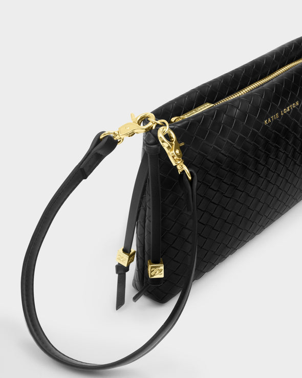 Nova Woven Texture Clutch
