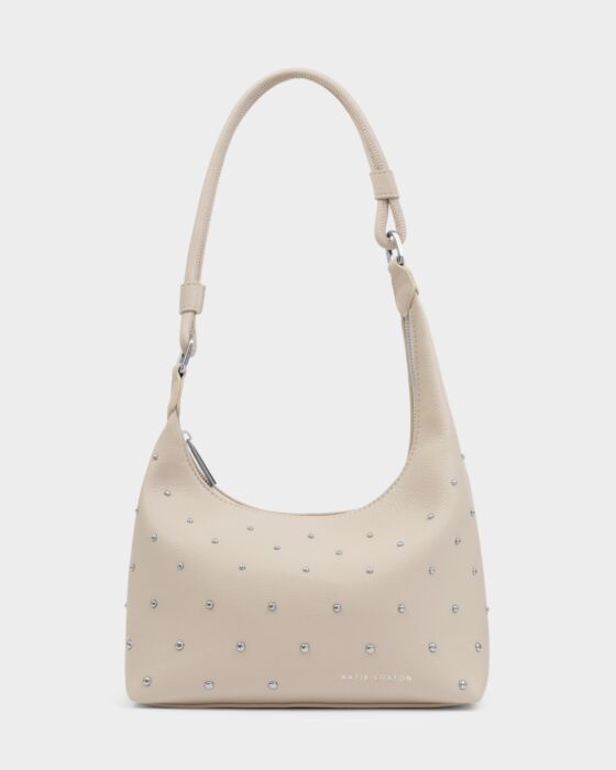 Meela Studded Multiway Bag in Oyster