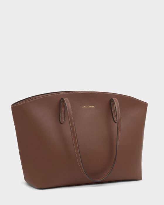 Harlyn Work Tote Bag in Chocolate