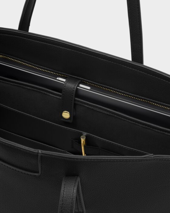 Harlyn Work Tote Bag in Black