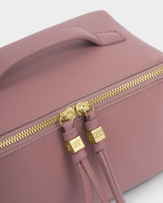 Soho Medium Makeup & Toiletry Bag in Deep Rose