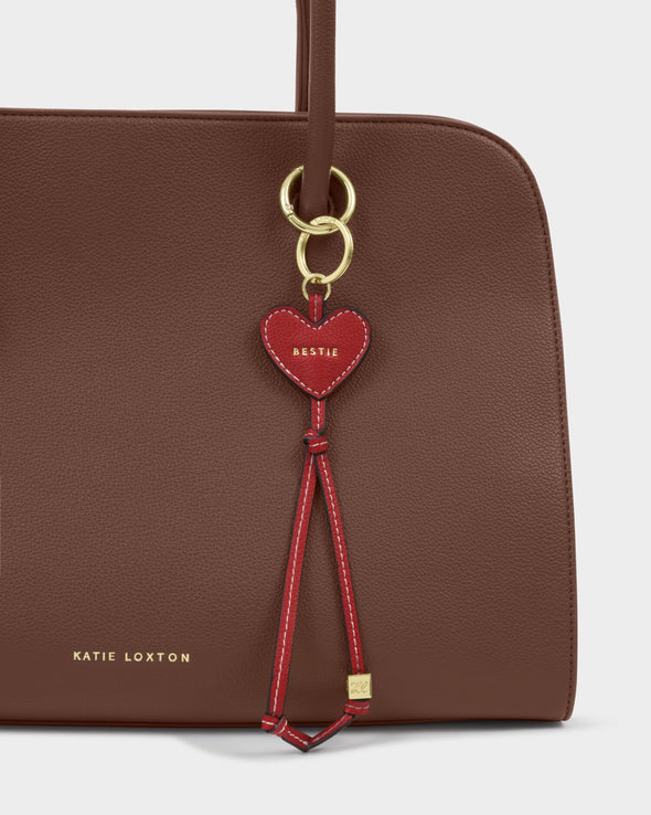 Heart Bag Charm Keychain