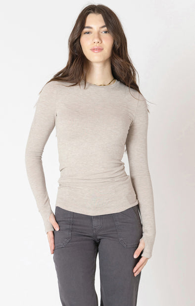 Brushed Crewneck Tee