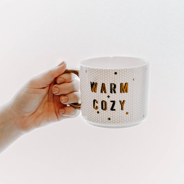 Warm + Cozy Tile Coffee Mug